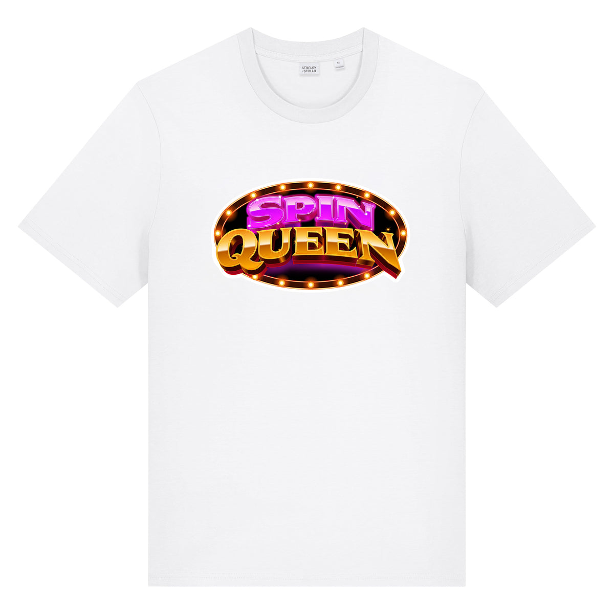 SpinQueen Unisex T-Shirt - White