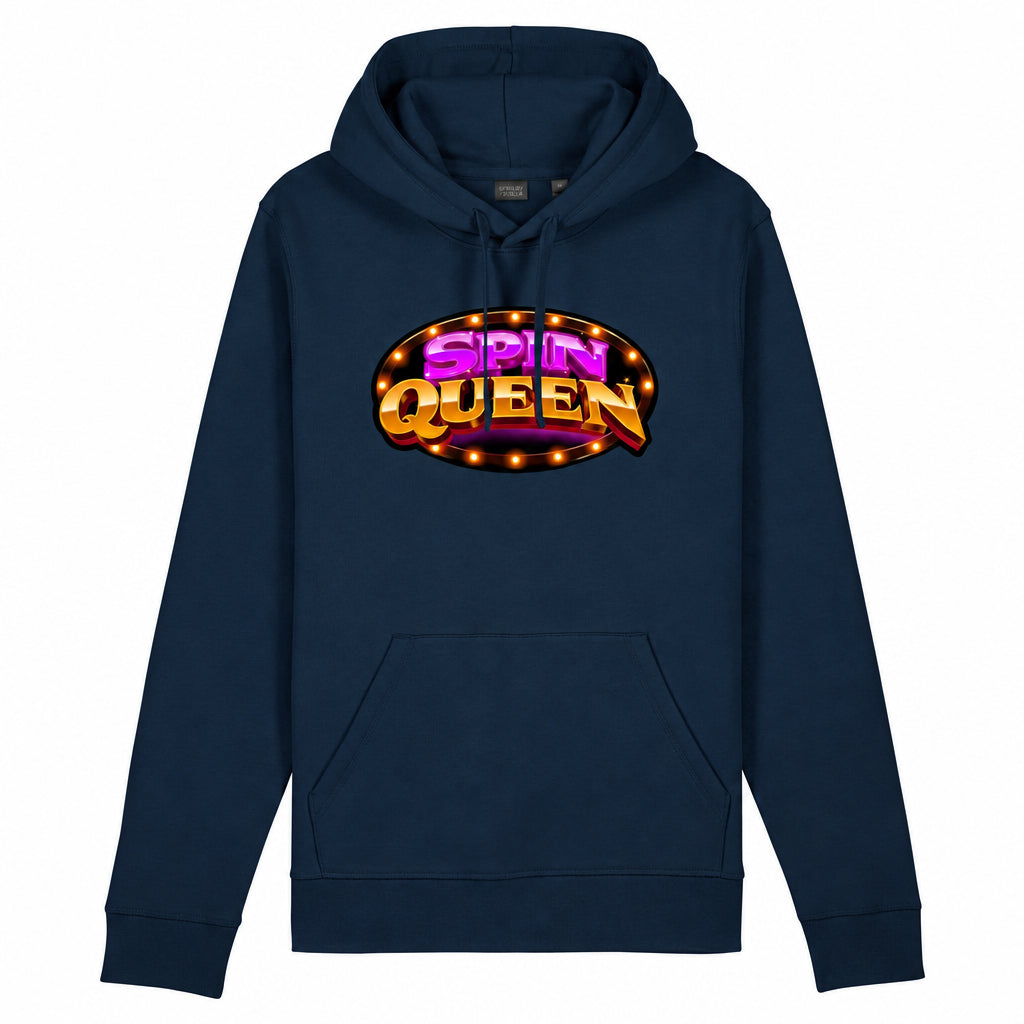 SpinQueen Unisex Drummer 2.0 Hooded Sweatshirt - Navy