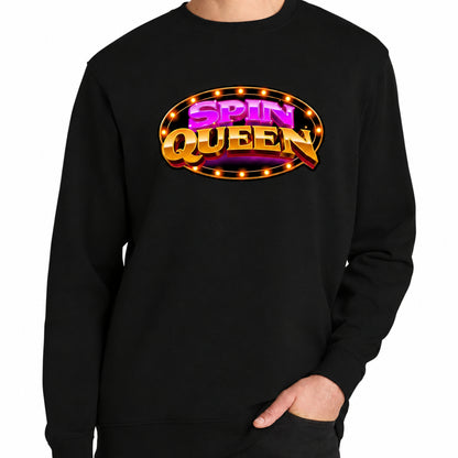 SpinQueen Men's V.I.T.™ Fleece Crew - Black