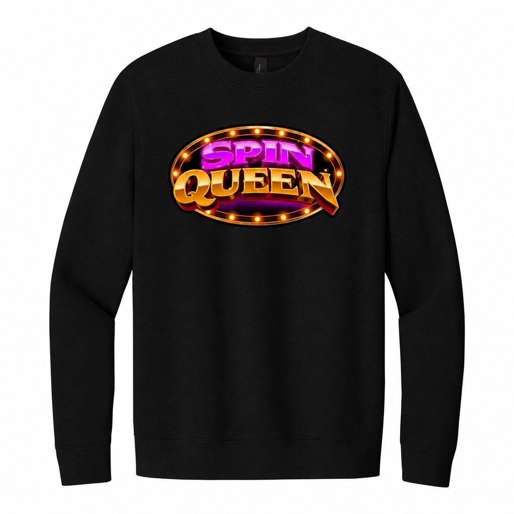 SpinQueen Men's V.I.T.™ Fleece Crew - Black