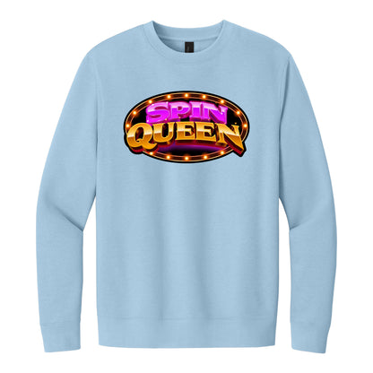 SpinQueen Men's V.I.T.™ Fleece Crew - Ice Blue