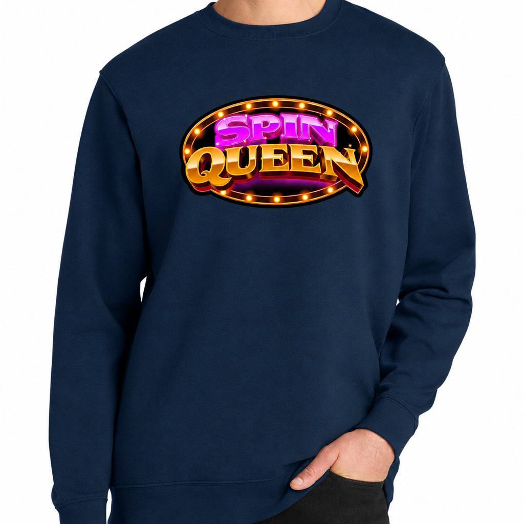 SpinQueen Men's V.I.T.™ Fleece Crew - Navy