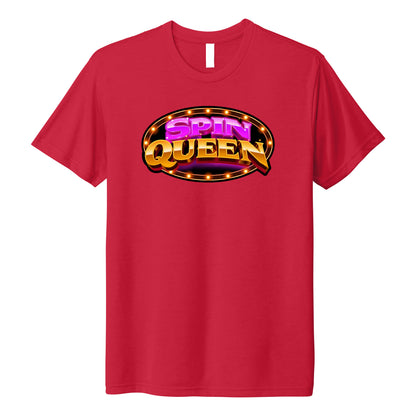 SpinQueen Men's Tri Blend T-Shirt - Red
