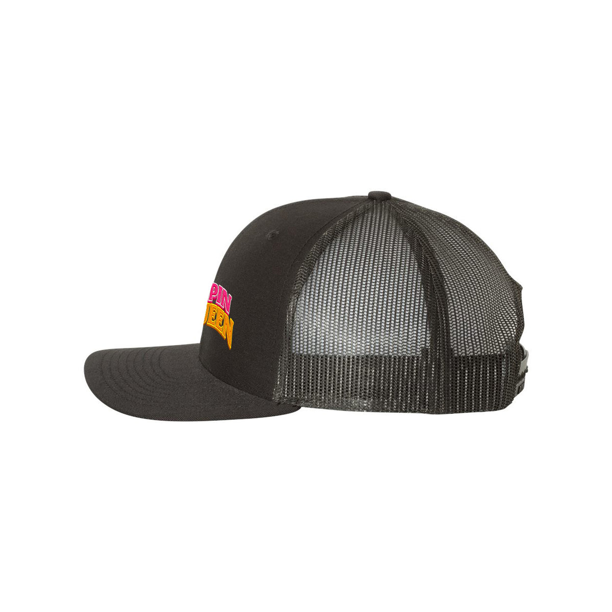 SpinQueen, Embroidered Logo, Richardson Trucker Cap