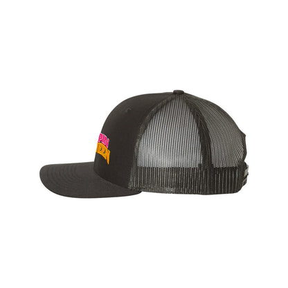 SpinQueen, Embroidered Logo, Richardson Trucker Cap