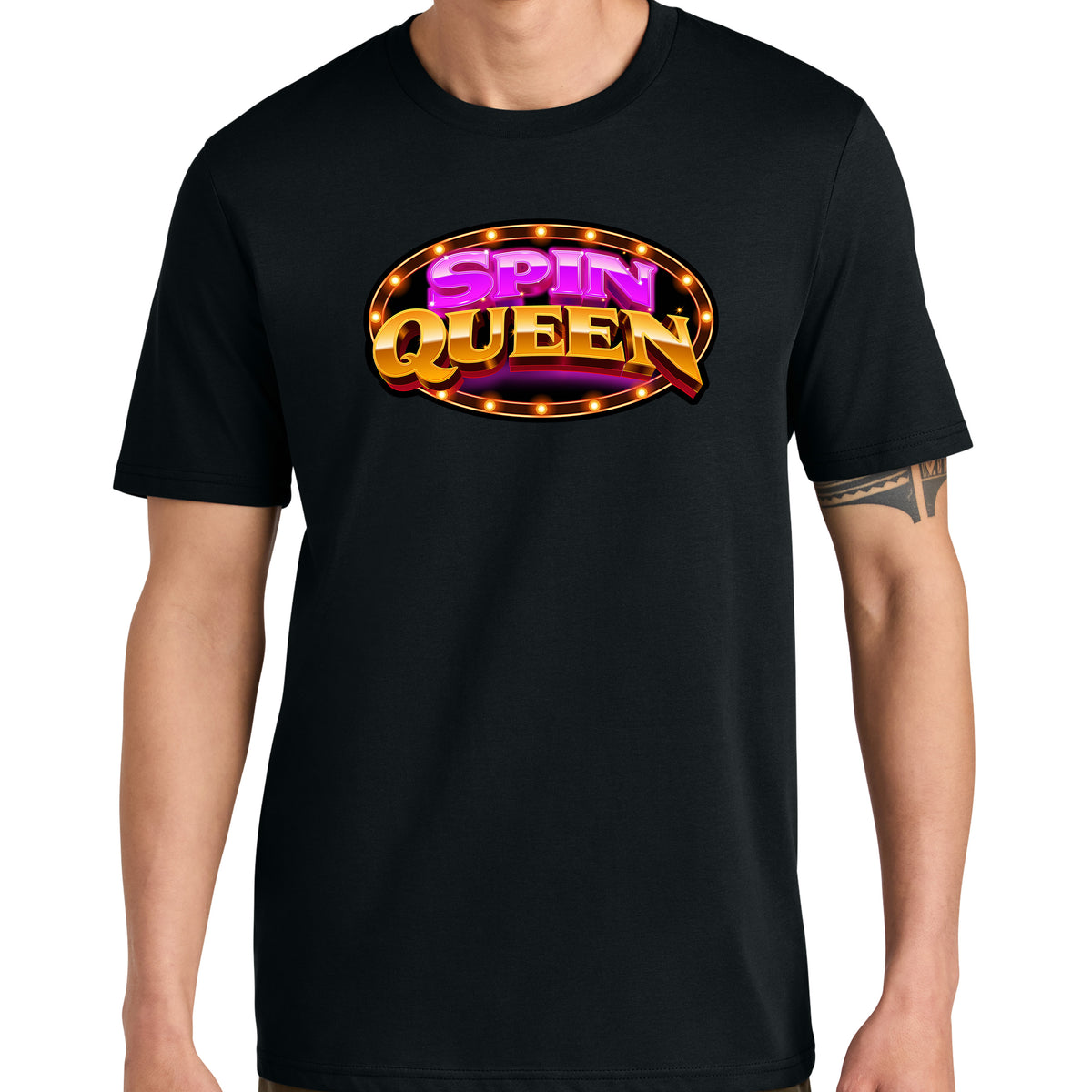 SpinQueen Unisex T-Shirt -  Navy