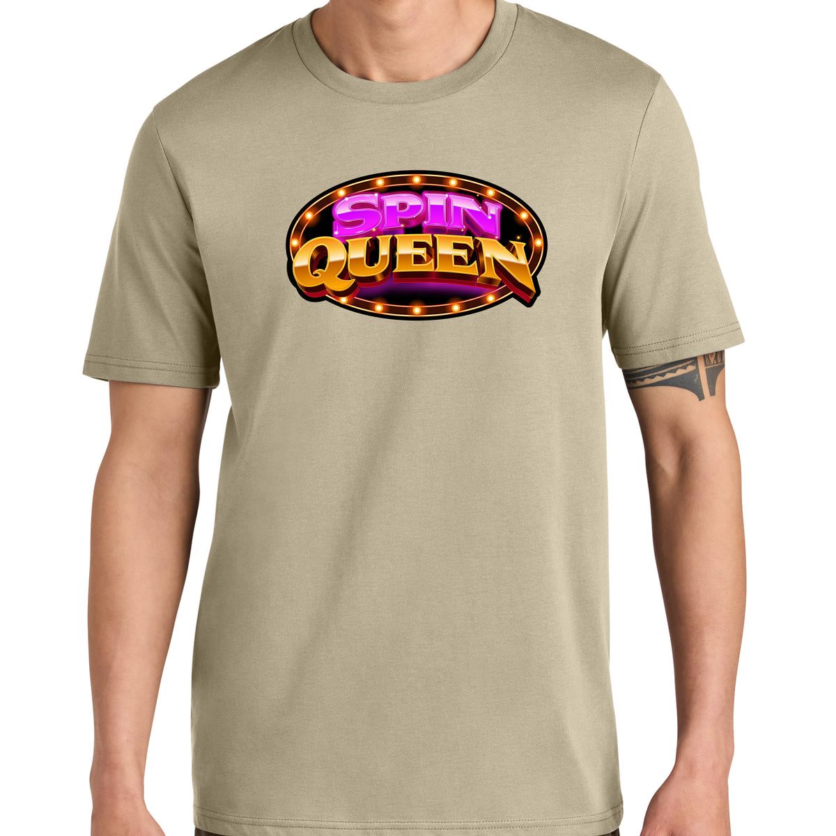 SpinQueen Unisex T-Shirt -  Desert Dust