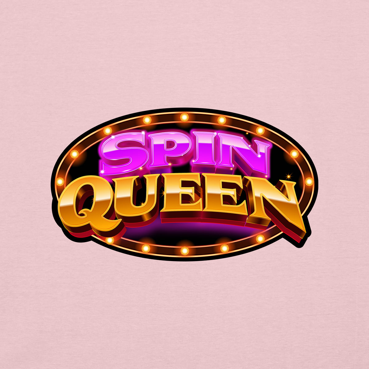 SpinQueen Unisex T-Shirt -  Pink