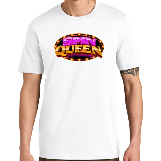SpinQueen Unisex T-Shirt -  White