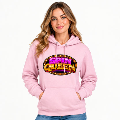 SpinQueen Unisex Cruiser 2.0 Hooded Sweatshirt - Cotton Pink