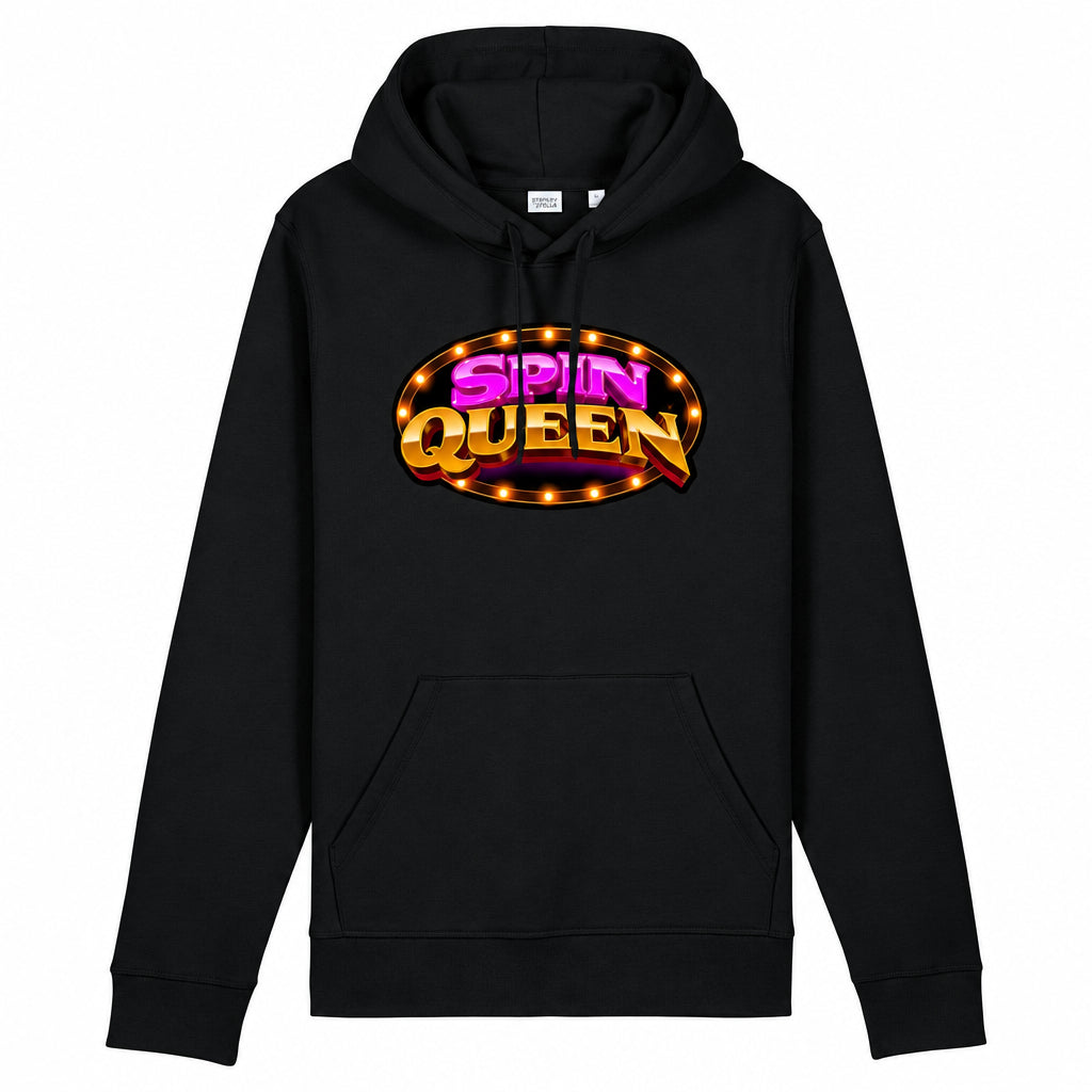 SpinQueen Unisex Drummer 2.0 Hooded Sweatshirt - Black