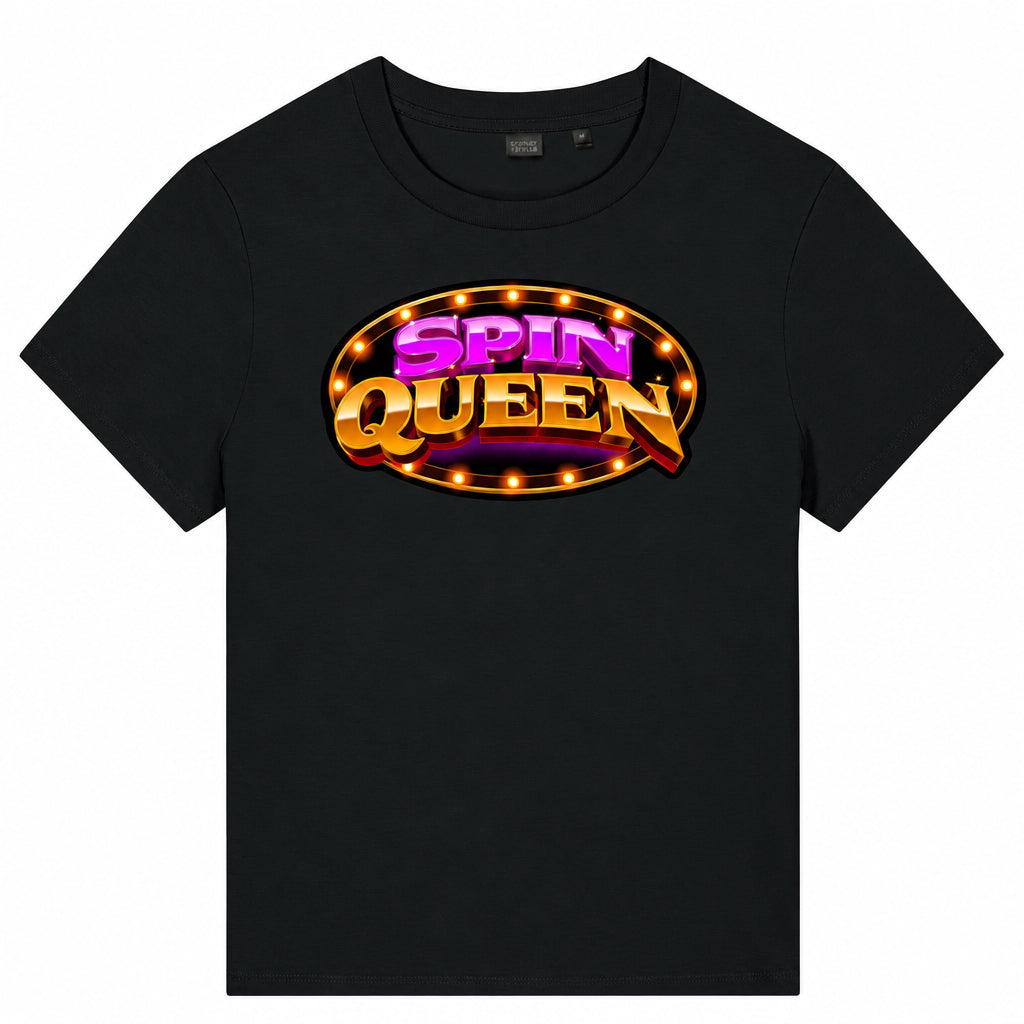 SpinQueen Women’s Muser Tee - Black