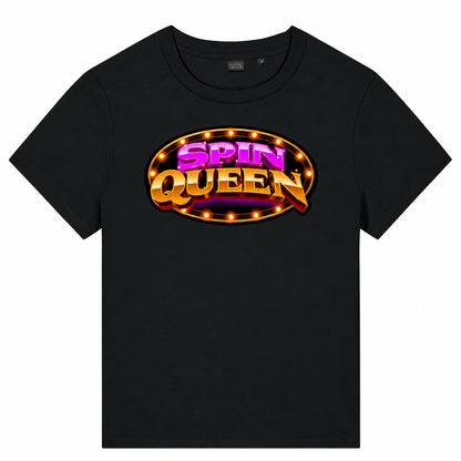 SpinQueen Women’s Muser Tee - Black