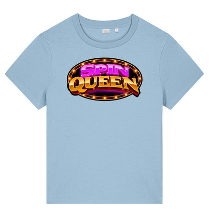 SpinQueen Women’s Muser Tee - Blue Soul